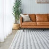 Bubble Machine Washable Silver Rug -Sydney Rugs Online BUB SILVER 1