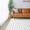 Bubble Machine Washable White Rug -Sydney Rugs Online BUB WHITE 1