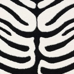 Beantown Zebra Black & White Runner Rug -Sydney Rugs Online Boston1820BlackDetail 127a9bbf 0791 408f bda4 ef93c439bd67