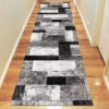 Beantown Marble Grey Runner Rug