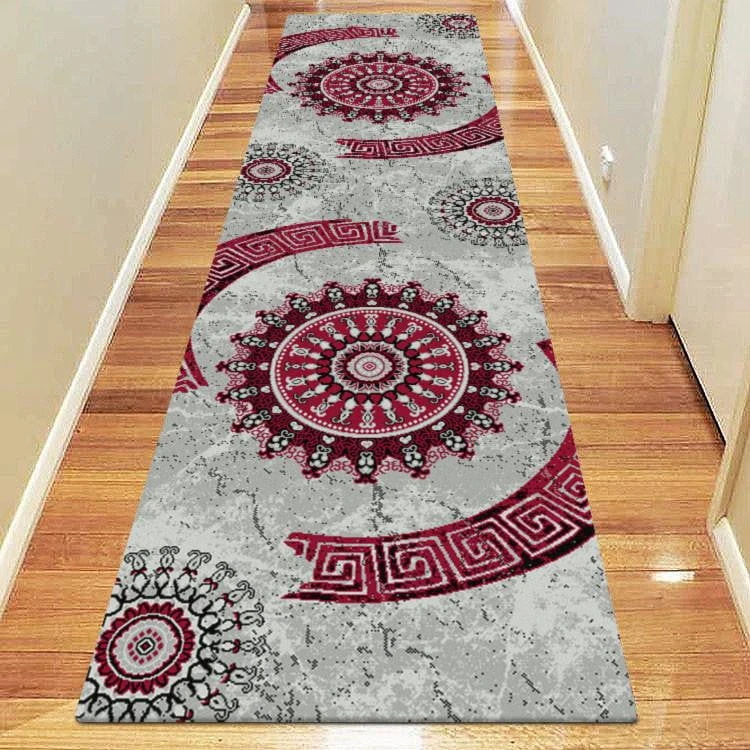 Boston Collection 6447 Red Runner Rug 3 Boston Collection 6447 Red Runner Rug
