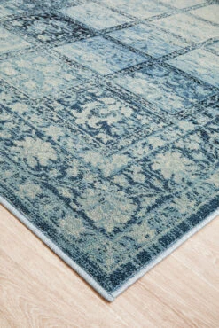Heritage Paradise Rug Navy -Sydney Rugs Online CAL 6106 BLU 4