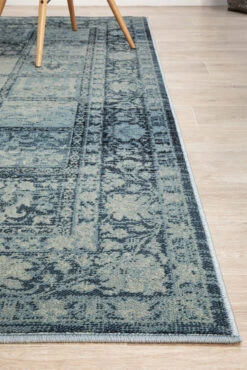 Heritage Paradise Rug Navy -Sydney Rugs Online CAL 6106 BLU 5