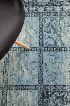 Heritage Paradise Rug Navy -Sydney Rugs Online CAL 6106 BLU 7
