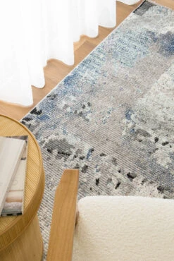Singsong Canvas Blue Grey Rug -Sydney Rugs Online CAPRI E682B DGRE GRE 8