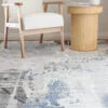 Singsong Canvas Blue Grey Rug