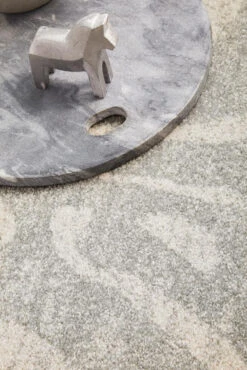 Miter Galata Silver Round Rug -Sydney Rugs Online CRO SAV SIL RO 7