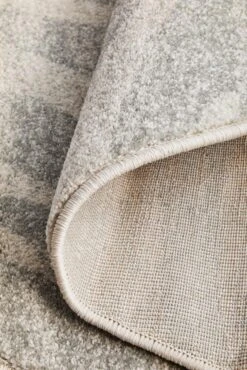 Miter Galata Silver Round Rug -Sydney Rugs Online CRO SAV SIL RO 8