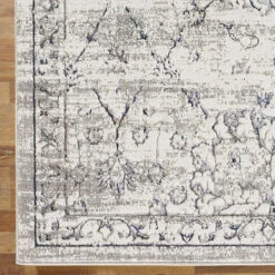 Glamor Allure Cream Round Rug -Sydney Rugs Online Charm 623 Cream Corner