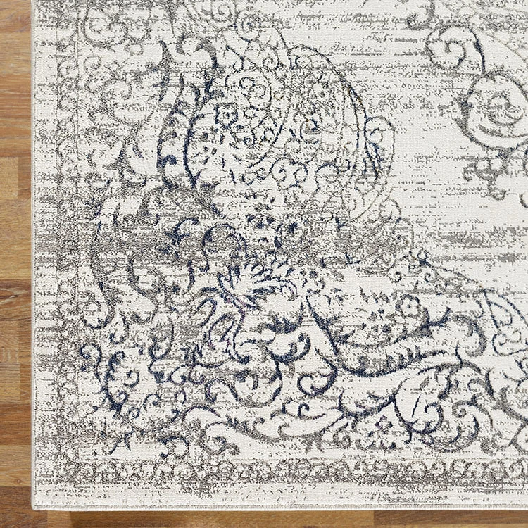 Glamor Beauty Light Grey Runner Uniart Rug 5 Glamor Beauty Light Grey Runner Uniart Rug - Image 3