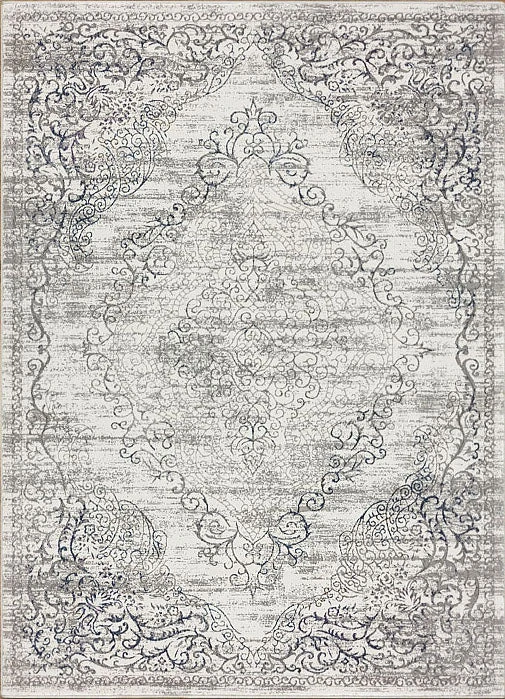 Glamor Beauty Light Grey Runner Uniart Rug 4 Glamor Beauty Light Grey Runner Uniart Rug - Image 2
