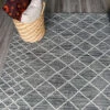 Puzzle Dark Grey Rug -Sydney Rugs Online Cross DkGrey 2