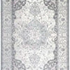 Graceful Traditional Grey Rug -Sydney Rugs Online DELI160DELI07 1