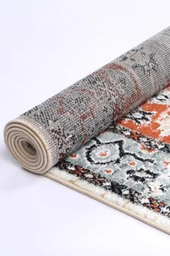 Anatolia Traditional Cream Terracotta Rug -Sydney Rugs Online ESTA16008CREA 4