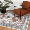 Anatolia Traditional Black Cream Rug -Sydney Rugs Online ESTA16013CREA 5