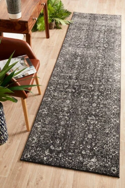 Summon Estella Charcoal Transitional Rug -Sydney Rugs Online EVO 252 CHAR RU