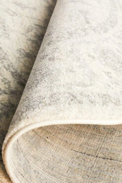 Summon Winter White Transitional Round Rug -Sydney Rugs Online EVO 261 WHI RO 8