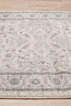 Summon Winter White Transitional Runner Rug -Sydney Rugs Online EVO 261 WHI RU 4