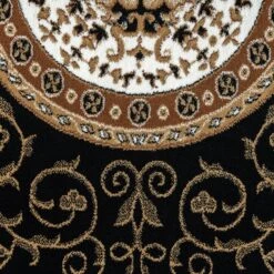 Stratum Lush Medal Black Runner Rug -Sydney Rugs Online Estate511BlackRun Detail