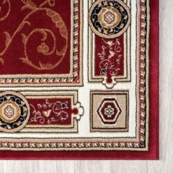 Stratum Lush Medal Red Rug -Sydney Rugs Online Estate511Red Corner