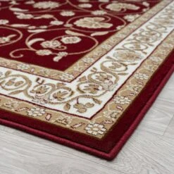Stratum Persian Classic Red Runner Rug -Sydney Rugs Online Estate512RedRun Angle
