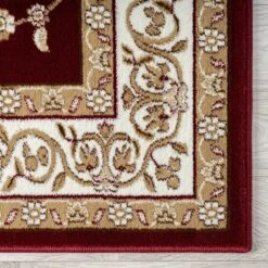 Stratum Persian Classic Red Runner Rug -Sydney Rugs Online Estate512RedRun Corner