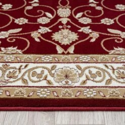 Stratum Persian Classic Red Runner Rug -Sydney Rugs Online Estate512RedRun Side