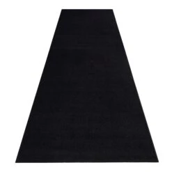 Europa Status Black Runner Rug