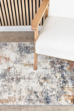 Florence Condiment Blue Rust Runner Rug -Sydney Rugs Online FLO B0158A NAVY 7 5a0a4b33 e19f 43d7 881e f5f00625b6cc