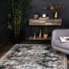 Havana Malatya Oriental Dark Blue Rug -Sydney Rugs Online HAVA16001 5