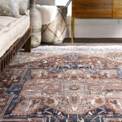 Heriz Hazelnut Uniart Rug -Sydney Rugs Online HRZ HAZELNUT 4