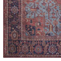 Hyla Truss Red Rug -Sydney Rugs Online Hyde2019RedCorner