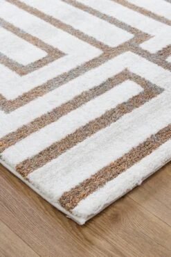 Privilege Spin Cream Runner Rug -Sydney Rugs Online INDU003 2