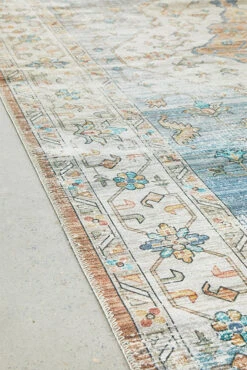 Kindred Blair Blue Washbale Rug -Sydney Rugs Online KIN BLAIR 4