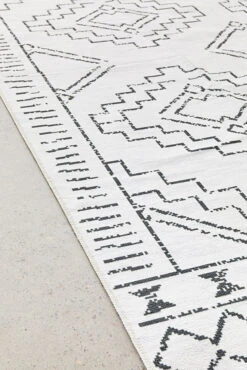 Kindred Leeroy White Washable Rug -Sydney Rugs Online KIN LEEROY 4