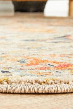 Bequest Heirloom Rust Round Rug -Sydney Rugs Online LEG 850 RUST RO 6