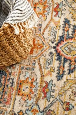 Bequest Heirloom Rust Round Rug -Sydney Rugs Online LEG 850 RUST RO 7