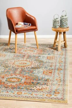 Bequest Sprig Blue Rug -Sydney Rugs Online LEG 853 BLUE 2