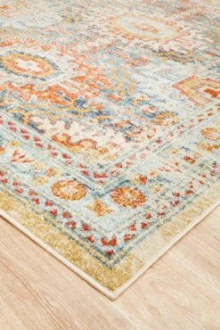 Bequest Sprig Blue Rug -Sydney Rugs Online LEG 853 BLUE 4