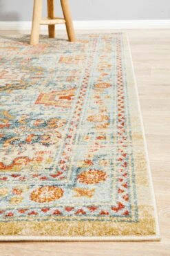 Bequest Sprig Blue Rug -Sydney Rugs Online LEG 853 BLUE 5