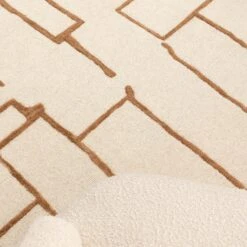 Les Nomades Script Rust Wool Rug -Sydney Rugs Online LES24 6 c22b3bd8 fc7b 4c5a 9716 a277774a15fc