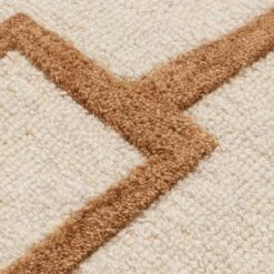 Les Nomades Script Rust Wool Rug -Sydney Rugs Online LES24 7