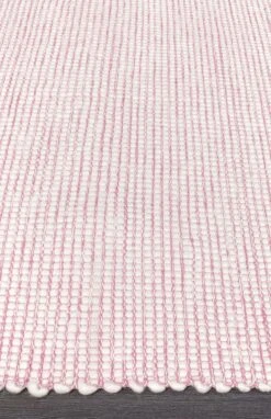 Ninnutsg Folt Wool Pink Rug -Sydney Rugs Online LFT PINK 3