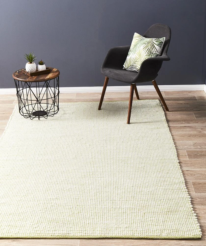Ninnutsg Folt Wool Pistachio Rug 3 Ninnutsg Folt Wool Pistachio Rug