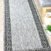 Long Island Versace Grey Runner Rug