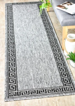 Long Island Versace Grey Runner Rug