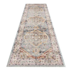 Phoebe Daydream Light Blue Runner Rug