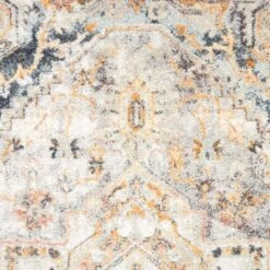 Phoebe Fancying Blue Rug 11 Phoebe Fancying Blue Rug -Sydney Rugs Online Luna7402BlueDetail