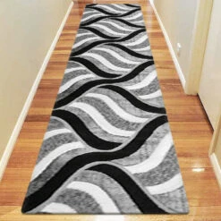 Shaggy Luxury Collection 5328 Grey Runner Rug