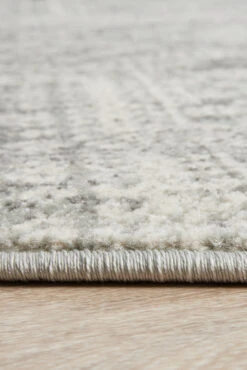 Zelda Silver Grey Round Rug -Sydney Rugs Online MIR 351 SIL RO 6